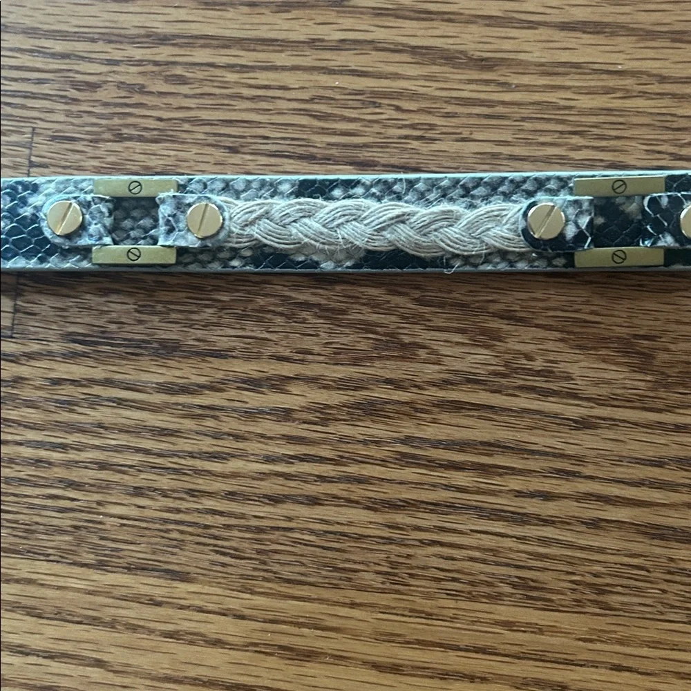 Tory Burch Snakeskin Belt Size XS - Picture 4 of 11